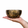 13 cm Hand Crafted Moon Singing Bowl 480g