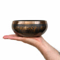 14.5 cm Hand Crafted Brass Singing Bowl 600g