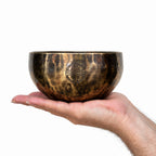 14 cm Hand Crafted Moon Singing Bowl 530g