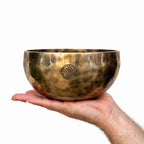 16 cm Hand Crafted Moon Singing Bowl 720g