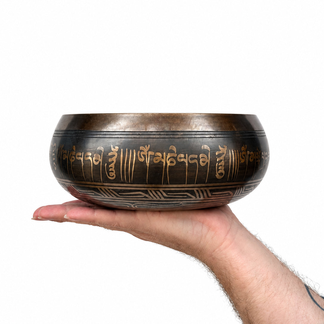 17.5 cm Brass Singing Bowl 1500g