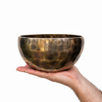 18 cm Hand Crafted Moon Singing Bowl 880g