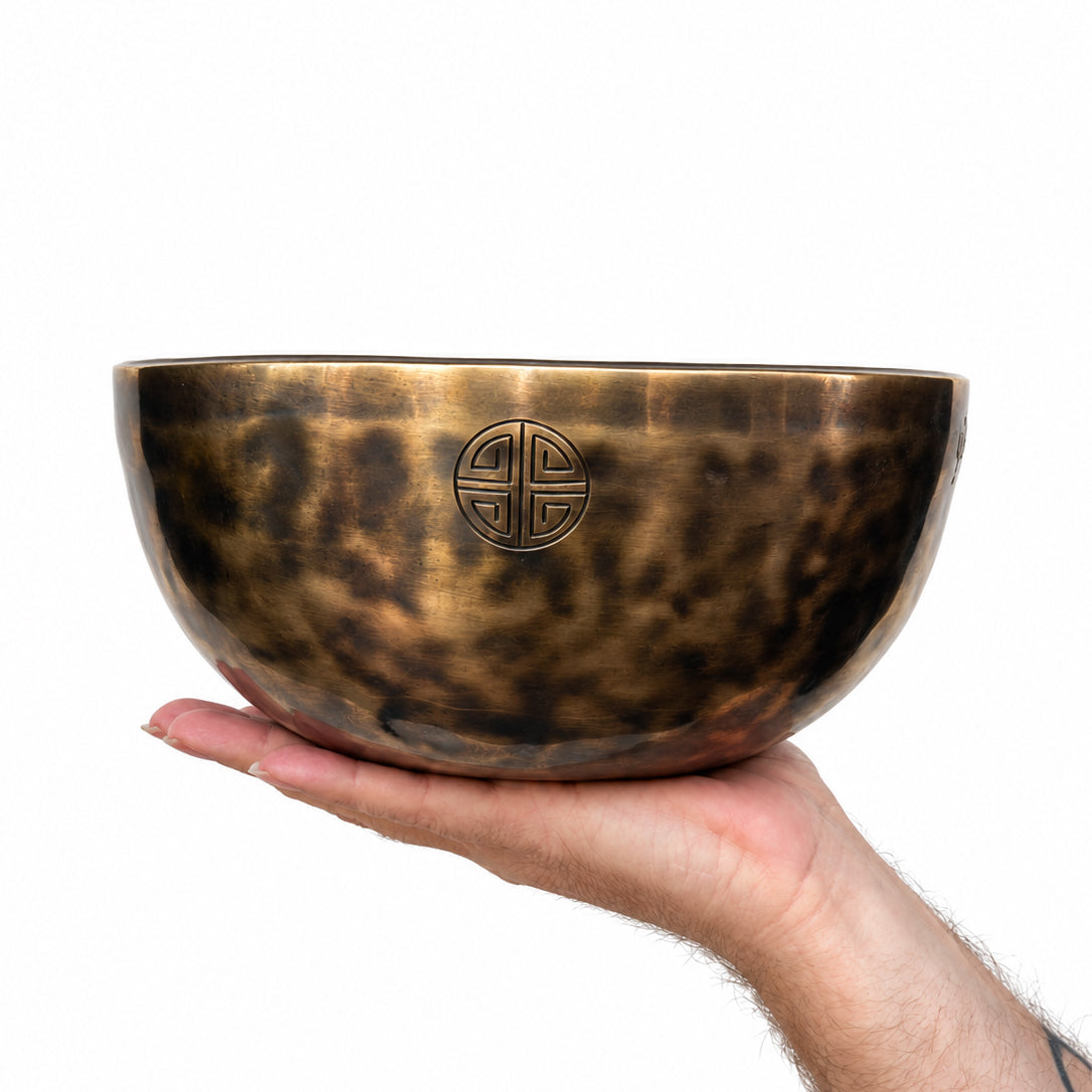 24 cm Hand Crafted Moon Singing Bowl 1700g