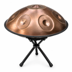 9 Tone 56cm professional Hand Pan Hand tuned D Kurd.
