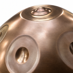 9 Tone 56cm professional Hand Pan Hand tuned D Kurd.