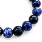 Blue Sodalite Crystal Bracelet – additional jewellery photograph showing gemstone colours and design