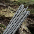 Incense and mindful home ritual inspiration with aromatic sticks and natural materials