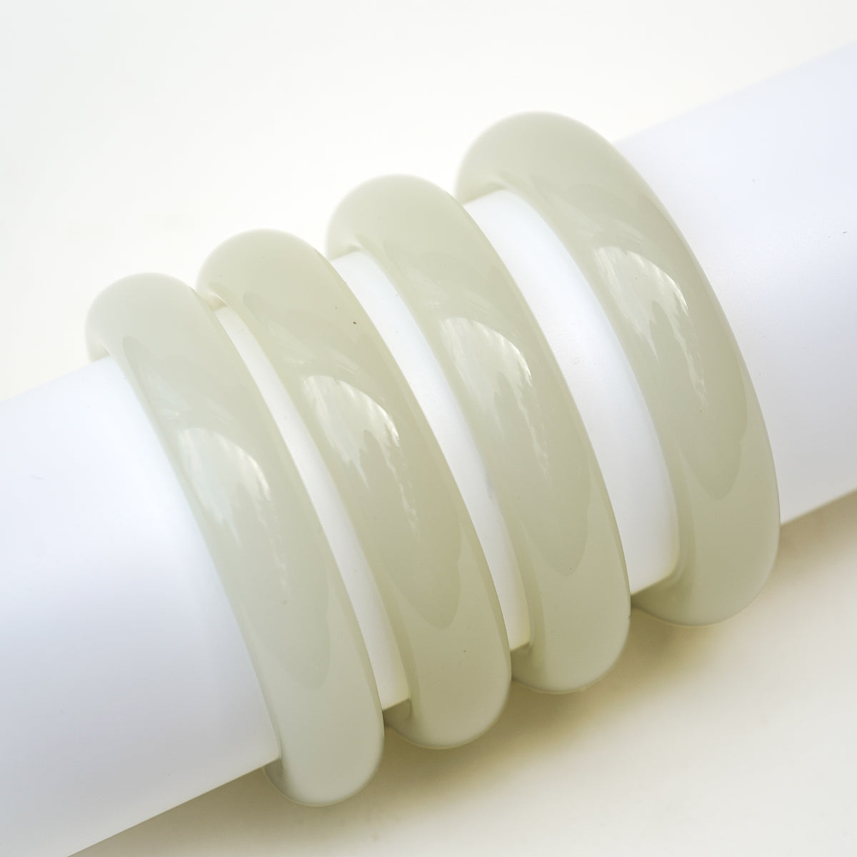 Natural Jade Bangle Bracelet – product photograph of the jewellery